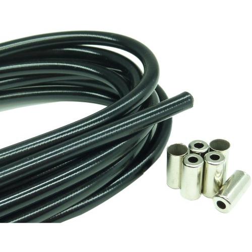 フォグリアFOGLIA カラーブレーキアウター ブラック 自転車 ブレーキワイヤー ロードバイク ク...