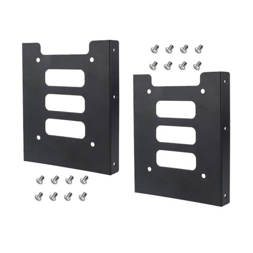 CHANGJIQ 2.5インチHDD/SSD変換マウンタ 2枚セット HDD SSD用変換ブラケット...