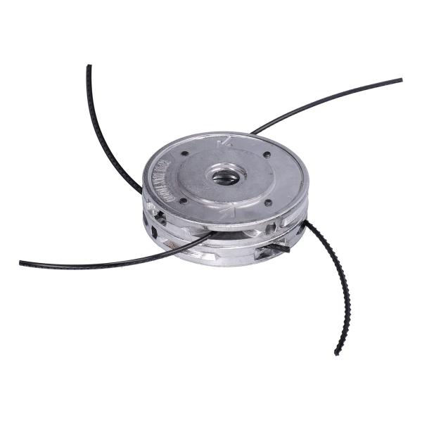 グラストリマーヘッド、庭用中庭用芝生用40CCストレートシャフトトリマー用トリマーヘッドユニバーサル