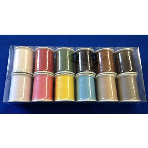 ミシン糸12色セット（100m60番/普通地用）