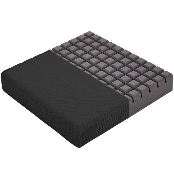 HAVARGO 座布団 クッション 大きめ 厚め 通気 高反発クッション フロアクッション お尻が痛...