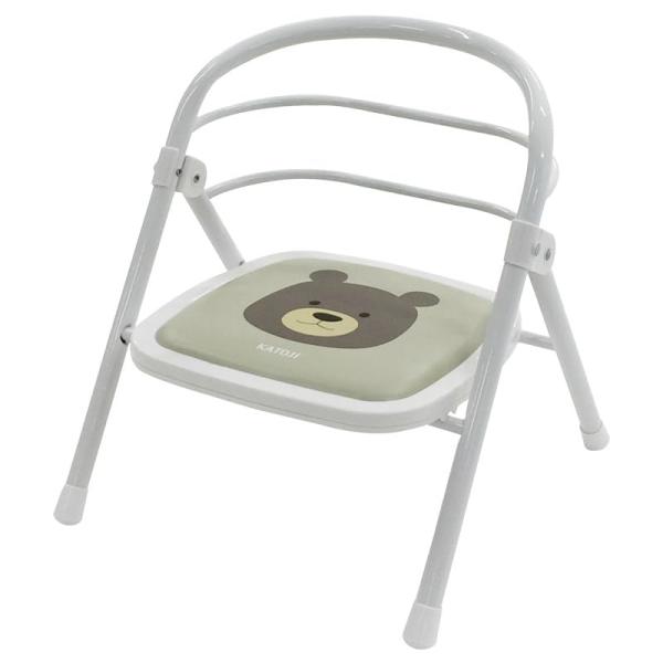 カトージ 折りたたみパイプイス くまのウェルトII