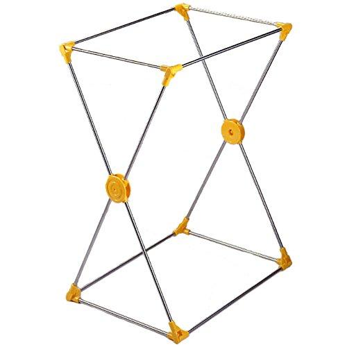 山研工業 ダストスタンド ごみ袋ホルダー 45L用 イエロー 日本製