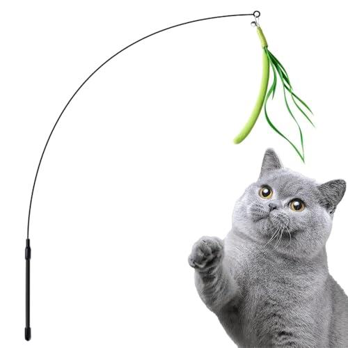 猫じゃらし、猫おもちゃ、猫のお遊びススキ草（エノコログサ）運動不足解消ストレス解消頑丈 ねこじゃらし...