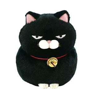 ぬいぐるみ 大きい 猫 グッズ [ ひげまんじゅう BIG 黒豆 ] 約