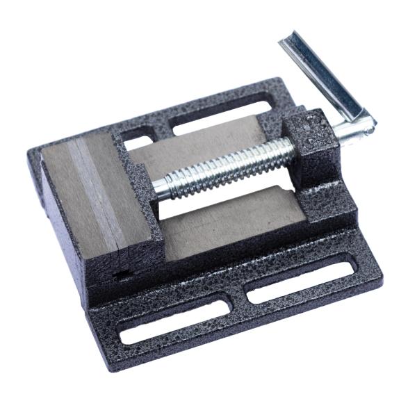 STEELMIGHT 2.5 ボール盤バイス 口幅65mm 最大開口60mm 穴あけ作業 ドリルプレ...