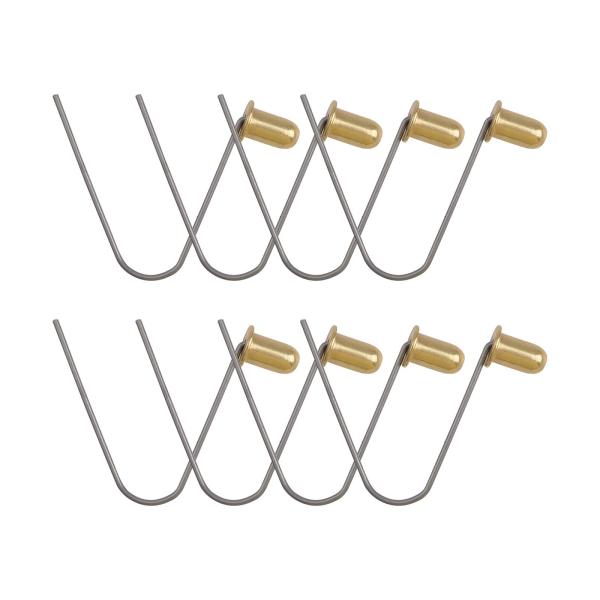 INCREWAYテントポールクリップ 6mmカヤックパドルスプリングスナップクリップ 30個のステン...
