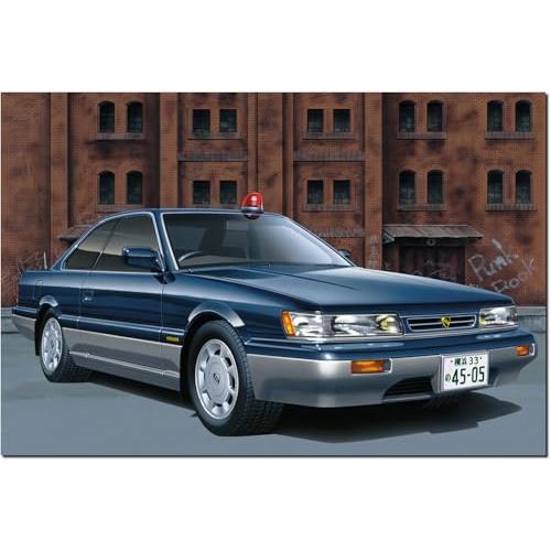 青島文化教材社 あぶない刑事 No.2 あぶない刑事 港302号 覆面パトカー 1/24スケール プ...