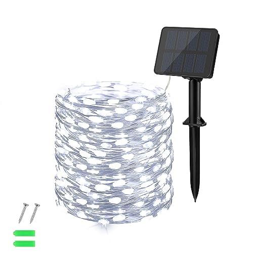 cshare LEDイルミネーションライト ソーラー LED ストリングライト イルミネーションライ...