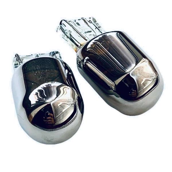 Roost ステルスバルブ クローム T20 ピンチ部違い 2個セット