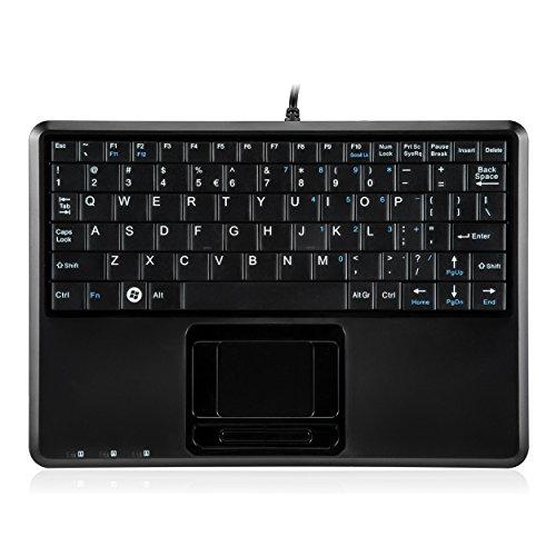 Perixxペリックス PERIBOARD-510HPLUS キーボード有線タッチパッド付きパンタグ...