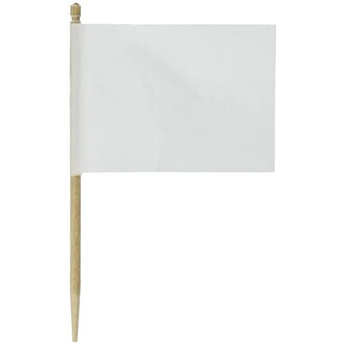 ヤマコー 無印小旗 200本入 日本製 21047 ホワイト
