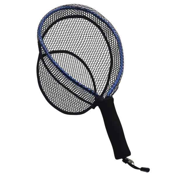 CHEUNG WIN ランディングネット ラバーコーティングネット タモ網 渓流 釣り小物 軽量 小...