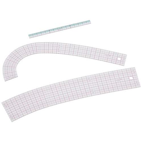 クロバーClover Clover ソーイング用品 クロバー カーブ定規 ミニものさし付 25-05...