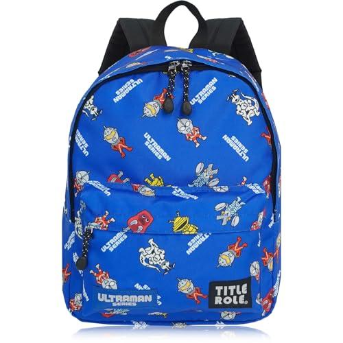 タイトルロール リュック ウルトラマン ヒーロー&amp;モンスター B5収納 大容量 グッズ