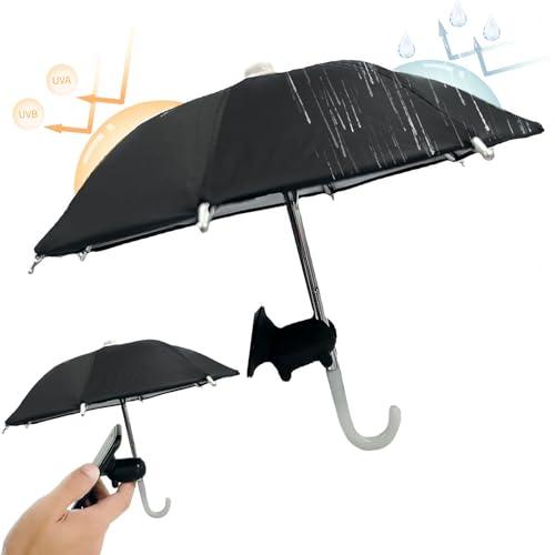 Moeagel 自転車 スマホ 傘 日除け スマホ ホルダー 吸盤 強力な吸着力 安定性 自転車 ス...