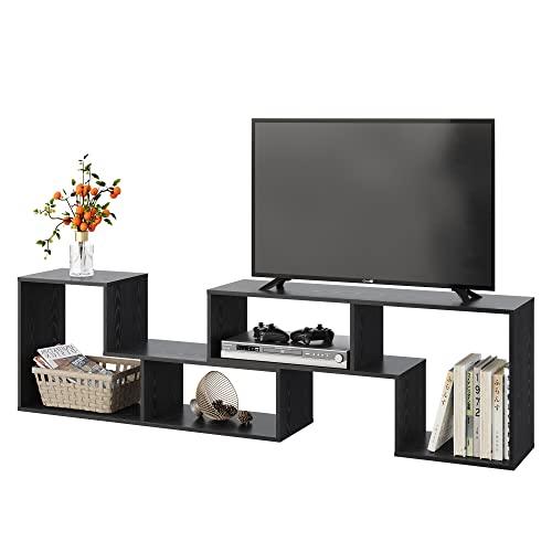 DEVAISE テレビ台 テレビラック テレビボード ローボード 伸縮 幅105〜210cm 60イ...