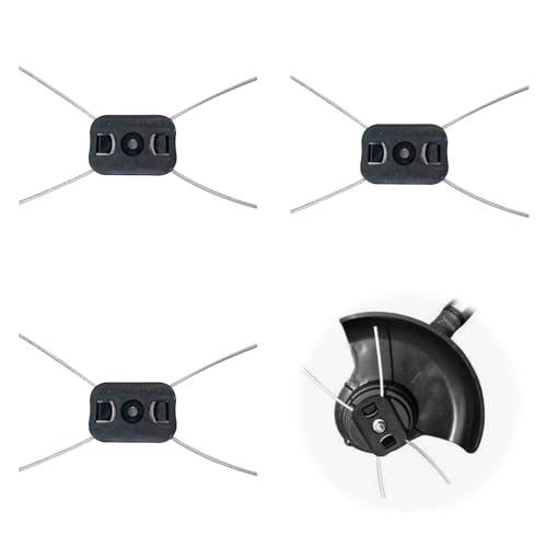 TVETE 草刈機専用 ワイヤーカッター 芝刈り機用ユニバーサル・ワイヤー・ロープ 3個入り小型カッ...