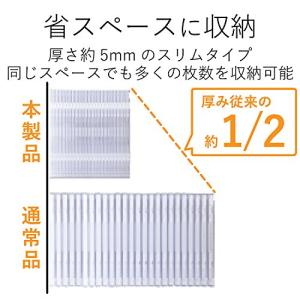 エレコム CD/DVDスリムプラケース/2枚収...の詳細画像1