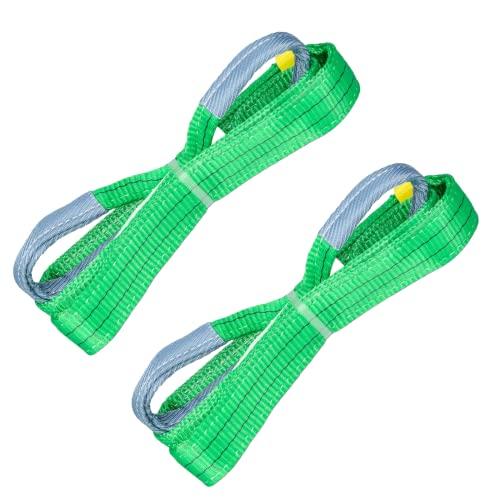 HELIX スリングベルト 2本セット 3m 幅50mm 使用荷重2000kg ナイロンスリング 吊...