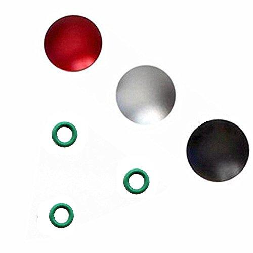 3個セット GeeSo アルミニウム合金 シャッターボタン 10mm 各社カメラ対応 凸 タイプ 3...