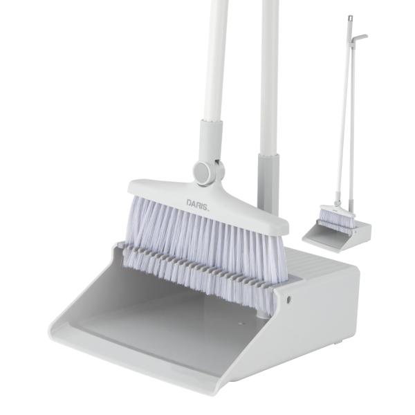 DARISHM ほうき ちりとり セット自立式 箒 塵取り 収納便利 室内 屋外 ベランダ 玄関 掃...