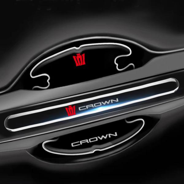 クラウン ドアハンドルプロテクター 220系 210系 200系 180系 170系 キズ防止 透明...
