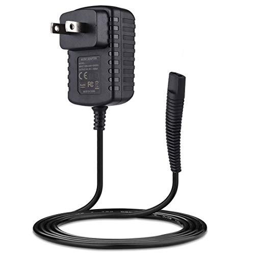 Braunシェーバー用の6V 0.6A電源コード Punasi ブラウン髭剃りに対応できるACアダプ...