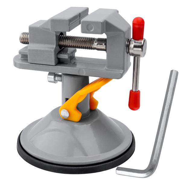 Bestgle卓上万力 万力小型 ホームバイス 簡単取付 ホビーバイス万力 ポータブルベンチ万力 ミ...