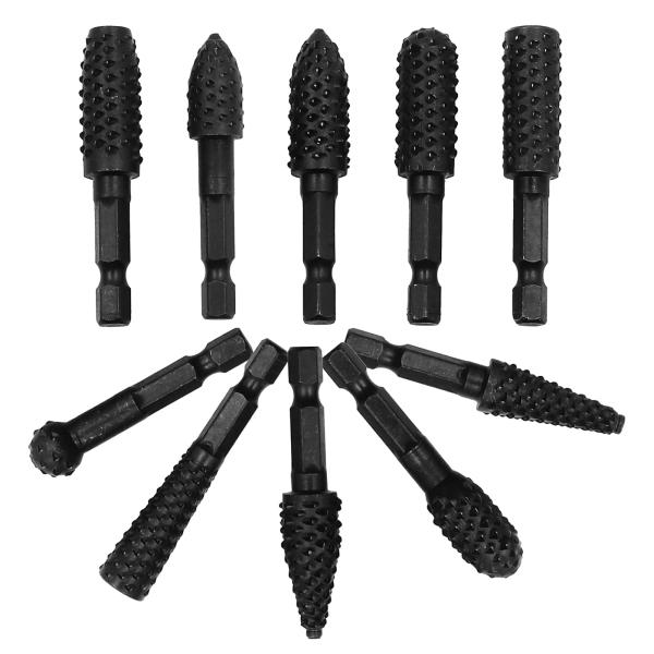 サムコス ロータリーヤスリ 回転ヤスリ 六角軸電動やすり 研磨面取り研磨 木工用 鉄工用 超硬刃ドリ...