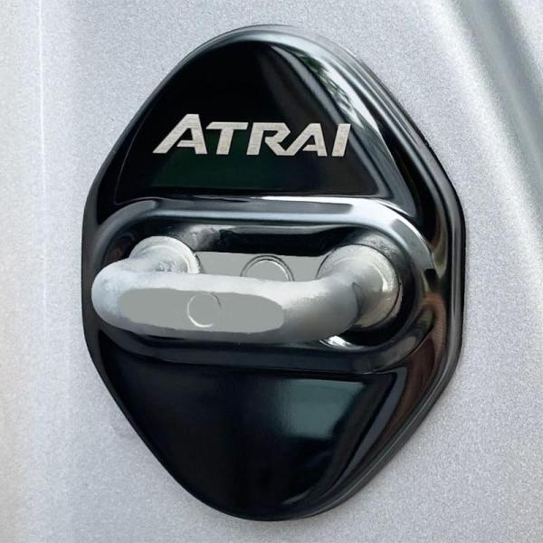 OKAYOHINN ダイハツ新型アトレー 6代目 フロント左と右のドア 専用 ストライカー カバー ...