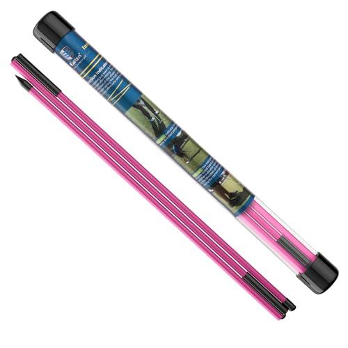 MoKo ゴルフアライメントスティック 2本セット 全長122cm ツアースティック スイング練習器...