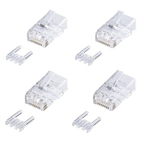 サンワサプライSanwa Supply カテゴリ6RJ-45コネクタ単線用 ADT-6RJ-10N