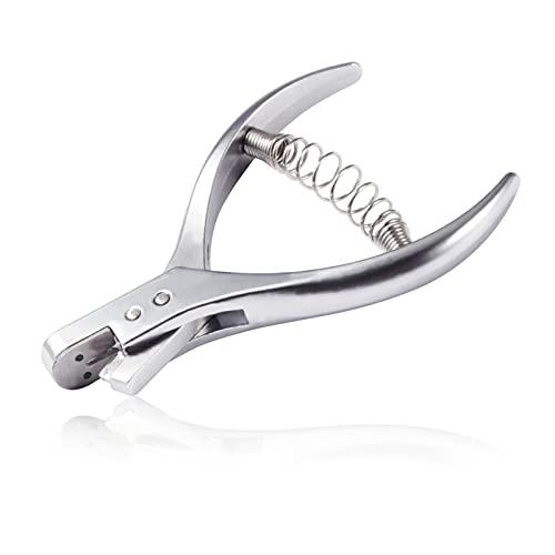 LEONTOOL パターンノッチャー 型紙の切り込み 2mm×8mm 鉄道切符パンチ 改札パンチ 改...