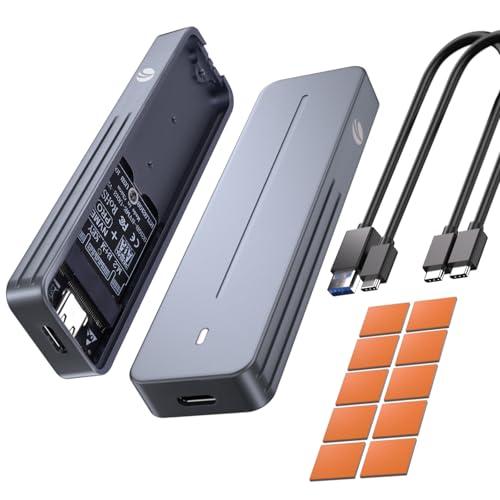 VCOM アップグレード M.2 NVMe SSD 外付けケース 10Gbps 高速データ転送 US...