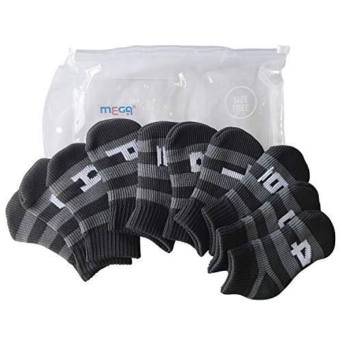 Hirota Golf広田ゴルフ アイアンカバー ブラック 10本組 ソックス型 ニット MGHC-...