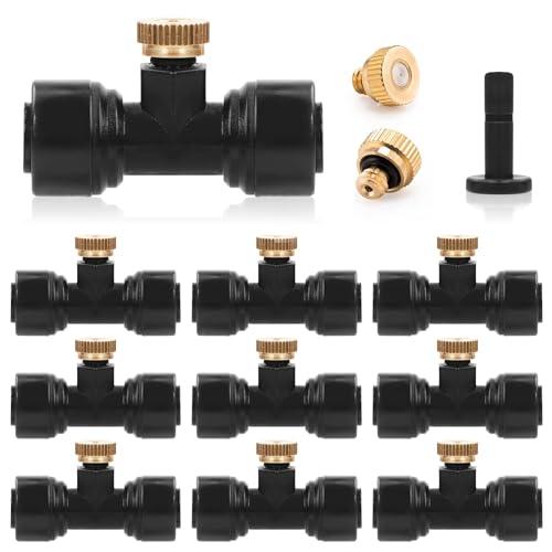 噴霧ノズル ミストノズル 散水ノズル ドリップ灌漑システム 散水用具 霧吹き 点滴灌漑 芝生 園芸 ...