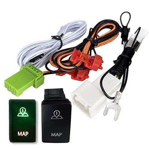 Gn661トヨタ 対応 走行中TVが見れる キット ビルトイン スイッチ 埋め込み式 Aタイプ 運転...