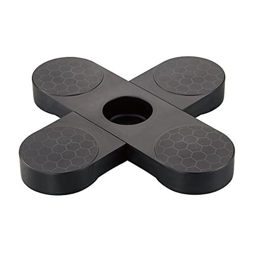 Belcaベルカ 日本製 すのこ タイヤパレット 幅70×奥行70×高さ7cm ブラック タイヤ収納...