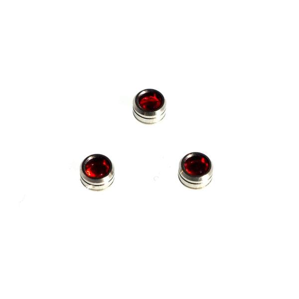 Oh.makasenetプラモデルパーツ メタルモノアイ センサースコープ Φ3mm 同色3個セット...