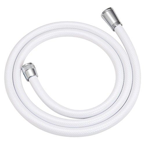 ガオナ これカモ シャワーホース 取替用 3.0ｍアダプター付 ほとんどのメーカーに対応 ホワイト ...