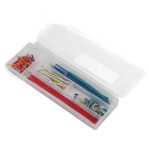 ジャンパーワイヤー 140本セット 収納ボックス付き 2/5/7/10/12/15/17/20/22...