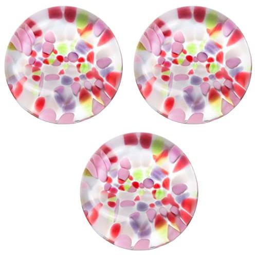 アデリアADERIA 津軽びいどろ 箸置き 3.5×1cm 3個入 にほんの色ふうけい 舞う桜 日本...