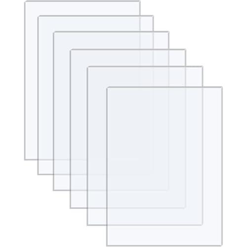 Langaelex アクリル板 6枚 210 x 297 x 1mm 透明 絵画用 DIY装飾A4