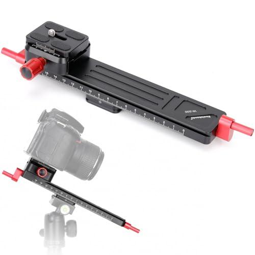 【互換品】 Koolehadao マクロフォーカスレール クローズアップ撮影用 マクロ撮影 精密フォ...