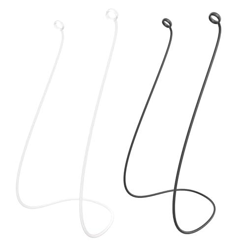 Quietide 耳栓コード 2本セット 耳栓専用紐 耳栓紛失防止シリコン紐 絡みにくい 超軽量 コ...