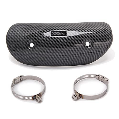 バイク オートバイ マフラーガード ヒール プロテクター カバー ヒートシールド ステンレス 汎用 ...