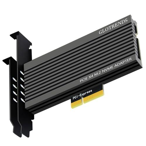 GLOTRENDS PA15 M.2 NVMe - PCIe 4.0 X4アダプタ、M.2 NVMe...