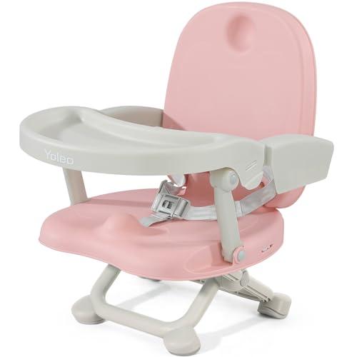 YOLEO ベビーチェア 離乳食 テーブルチェア 赤ちゃんイス 高さ調節可能 折りたたみ 軽量 多機...