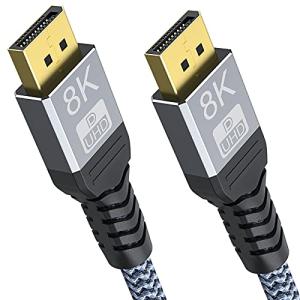 Displayport ケーブル 8K 1.4 規格 YOJOCK ディスプレイポート ケーブル HDR対応8K@60HZ/4K@144Hz D